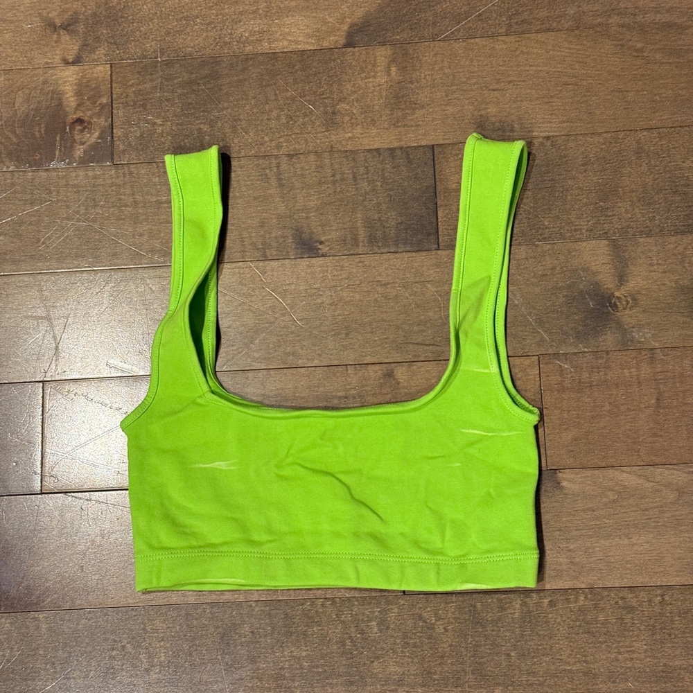 Zara Neon Green Top